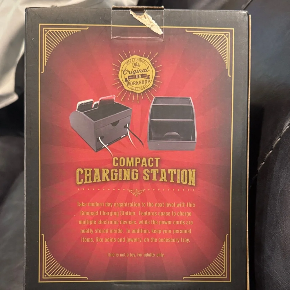 Compact Charging Station - Black